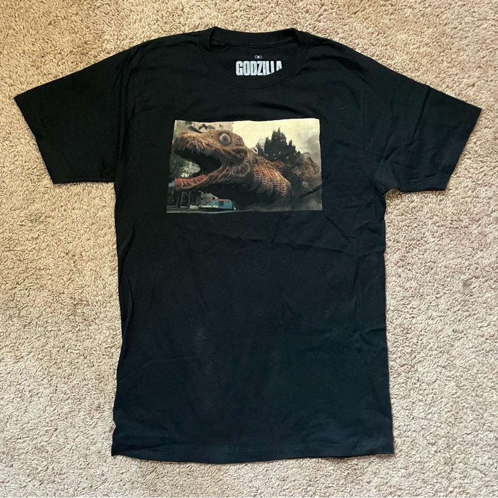 RARE GODZILLA BLACK TEE